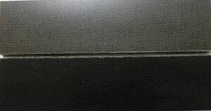 マイカルタ フルタング用 ブラック+ODグリーン・キャンバス 積層 9.5X40X150mm 二枚組