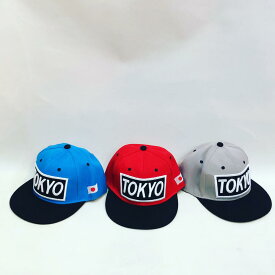 Sourvenir Cap 刺繍 スクエア BOXロゴ TOKYO CAP キャップ スーベニア お土産