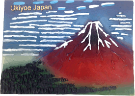 マグネット 浮世絵 葛飾 北斎 赤富士 富士山 東京 日本 TOKYO JAPAN Magnets ご当地 外国人 お土産 スーベニア souvenir ホームステイ