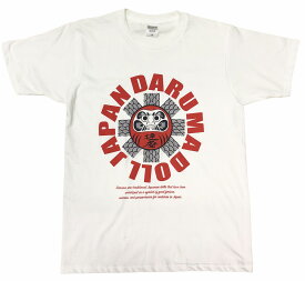 東京 お土産 Tシャツ　JAPAN DARUMA DOLL Tシャツ　ダルマ　だるま　パロディー おもしろ 人気 お土産Tシャツ