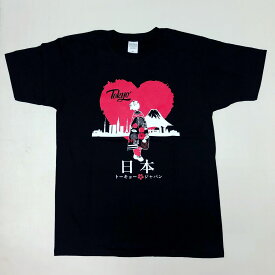 東京 日本 お土産 トーキョー ジャパン スーベニア 舞妓 Tシャツ TOKYO JAPAN souvenir