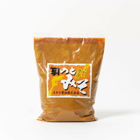 のとみそ1袋（1kg） 米味噌 米みそ 甘口味噌 甘口みそ みそ 味噌 甘口 米 粒 調味料 ご当地 お取り寄せ