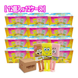 【業者向け】スポンジボブ マジックヘアキャンディ12個入 x 12ケース 2BOX 韓国 お菓子 ASMR 韓国商品