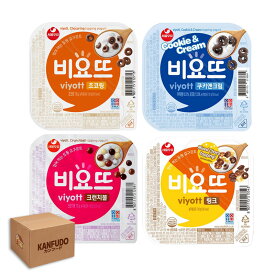 【業者向け】★クール便★ ビヨットヨーグルトシリアル 4種 60個(12個 x 5) 選べる味 韓国食品 乳製品 viyott