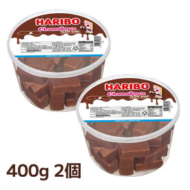 ハリボー チャマローズソフトキス 400g 2個 チョコマシュマロ 韓国 お菓子 chamallows 正規品