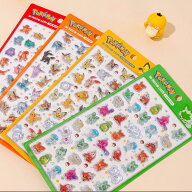 【正規品・在庫あり・順次発送】ポケモン シール 3D クリスタルシール 韓国正規品 全4種 ポケモン ステッ…