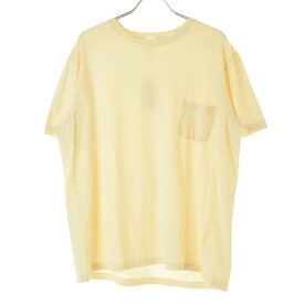 【中古】YAECA / ヤエカSTOCK 31031 丸胴 CREW NECK SHORT SLEEVE POCKET TEE半袖Tシャツ【cacfbabf-m】