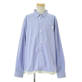 【中古】sacai / サカイ24SS AD2024 SCM-077 Thomas Mason s Cotton Poplin Shirt長袖シャツ【caceafaj-m】