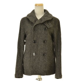 【中古】FWK ENGINEERED GARMENTS / エフダブリューケーエンジニアードガーメンツツィードヘリンボーン ショールカラーPコート【cacgadbj-l】