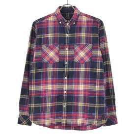 【中古】BURBERRY BLACK LABEL / バーバリーブラックレーベルチェック ネル長袖シャツ【cacfbcab-m】