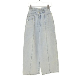 【中古】SNIDEL / スナイデルSWFP244072 デザインワイドデニムパンツ【cacfbcaf-l】