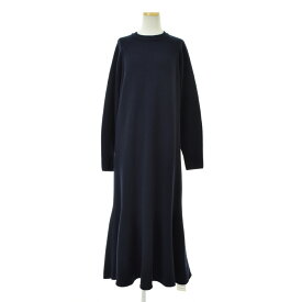 【中古】SPICK AND SPAN / スピック アンド スパン23040200606040 フレアーヘム ニットマキシ長袖ワンピース【cacgacai-l】
