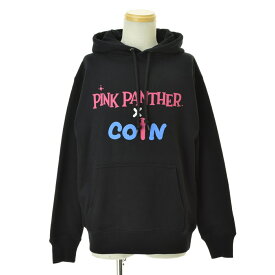 【中古】COIN PARKING DELIVERY × PINK PANTHER / コインパーキングデリバリー × ピンクパンサーフーディースウェットパーカー【cacfbcbh-m】