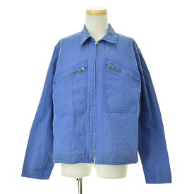 【中古】VINTAGE / ヴィンテージフランス ユーロワーク ジップ ブルゾンジャケット【cacfbbbe-m】