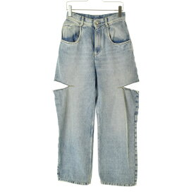 【中古】MAISON MARGIELA / メゾンマルジェラ22SS S51LA0051 S30513 スラッシュディテールデニムパンツ【cacfacag-l】