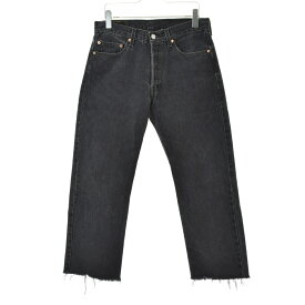 【中古】LEVIS / リーバイス00s 501-0660 ブラック 後染めデニムパンツ【cacgaebf-m】