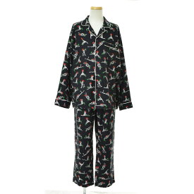 【中古】SUPREME × HANE'S / シュプリーム × ヘインズ25AW Hanes Holiday Pajama Set Blackセットアップ【cacgabba-m】