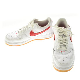 【中古】NIKE / ナイキDJ3911-102 AIR FORCE 1 LOW RETRO UNIVERSITY RED エアフォースワン ロースニーカー【cacgaebf-z】