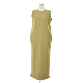 【中古】RHC Ron Herman / アールエイチシーロンハーマン3910300167 Organic Cotton Rib Crew Neck Sleeveless Dress マキシノースリーブワンピース【送料無料】【cacebabd-l】