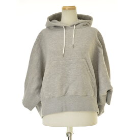 【中古】【期間限定値下げ】sacai / サカイ21SS 21-05454 Sponge Sweat Hoodie 七分袖スウェットパーカー【caccbccj-l】