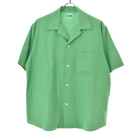 【中古】ARMY TWILL / アーミー ツイルAM-247006-BYL コットンリネン オープンカラー半袖シャツ【cacgahbf-m】