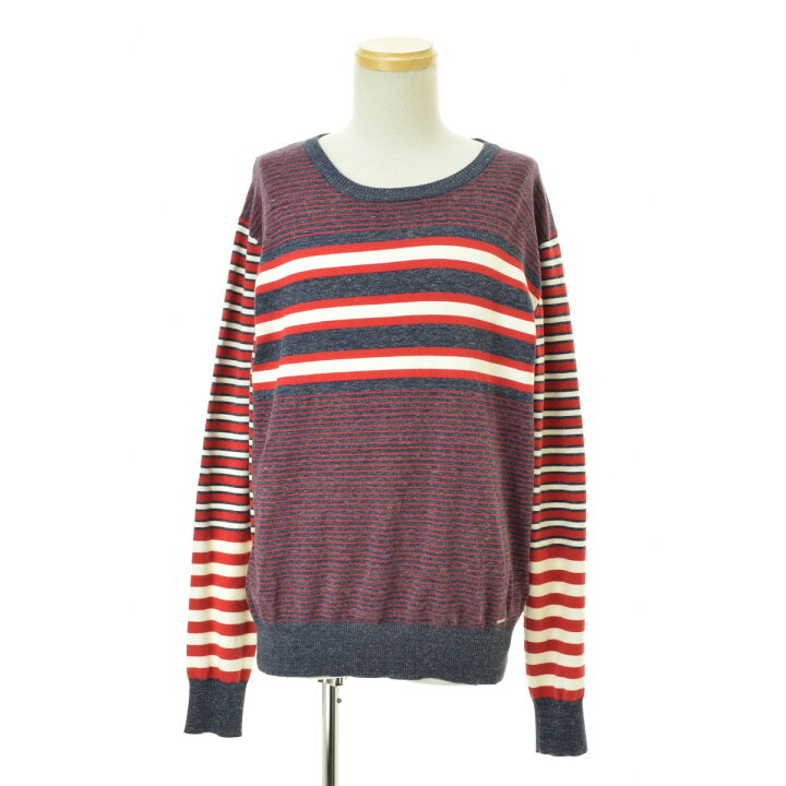 楽天市場】【中古】DIESEL / ディーゼルランダムボーダー長袖ニット 