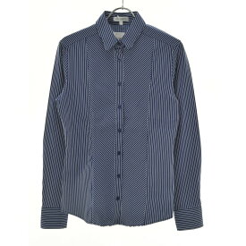 【中古】NARACAMICIE / ナラカミーチェストライプ長袖シャツ【cacebccc-l】