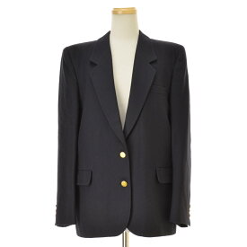 【中古】BURBERRY / バーバリー90s ENGLAND製 金ボタン ウールテーラードジャケット【cacfbcad-l】