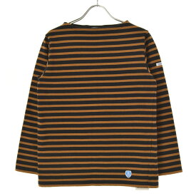 【中古】【期間限定値下げ】ORCIVAL / オーチバルバスクボーダー ボートネック長袖カットソー【cacgabcj-l】