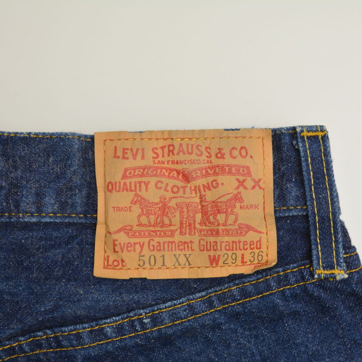楽天市場】【中古】LEVIS / リーバイス90s 96年製 バレンシア製 501XX 