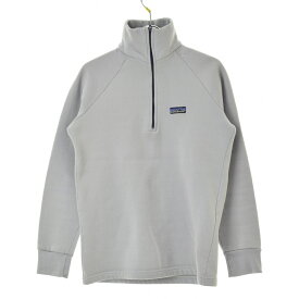 【中古】PATAGONIA / パタゴニア80s USA製 CAPILENE キャプリーン ハーフジップ フリース長袖カットソー【caceahba-l】