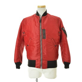 【中古】BUZZ RICKSON'S × BEAMS / バズリクソンズ × ビームスBR11540BM RED MA-1フライトジャケット【cacgacbf-m】