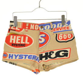 【中古】HYSTERIC GLAMOUR / ヒステリックグラマー90s archive ロゴプリントショートパンツ【cacgaccb-l】