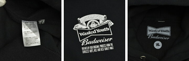 楽天市場】【中古】Wasted youth × Budweiser / ウエステッドユース