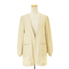 【中古】MUSE de DEUXIEME CLASSE / ミューズデドゥーズィエムクラス17050586103030 コンチネンタルリネンジャケットジャケット【cacfahca-l】