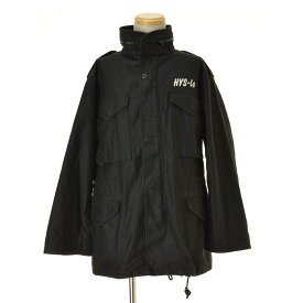 【中古】【期間限定値下げ】HYSTERIC GLAMOUR × TSUYOSHI NOGUCHI 野口強 Stie-lo / ヒステリックグラマー × TSUYOSHI NOGUCHI 野口強 Stie-lo22AW 02223AB21 AGAINST THE WORLD M65 フィールドジャケットコットンジャケット【cacgabda-m】