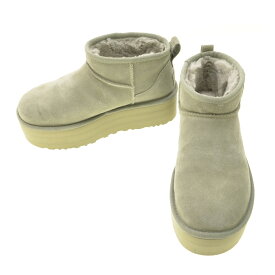 【中古】【期間限定値下げ】UGG / アグ1135092 Classic Ultra Mini Platform クラシック ウルトラミニ プラットフォーム 厚底ブーツ【送料無料】【caceadag-z】