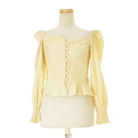 【中古】you too me tooギャザー オフショルダー長袖ブラウス【cacgahbf-l】