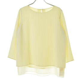 【中古】UNITED ARROWS BEAUTY & YOUTH / ユナイテッド アローズ ビューティ アンド ユース1621-199-1470 ストライプ七分袖ブラウス【cacgabbj-l】
