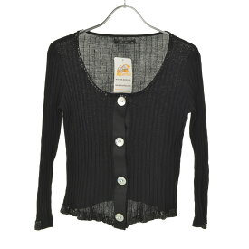 【中古】flora fonteスパンコールトップス七分袖ブラウス【cacebcdb-l】