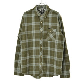 【中古】VOLCOM / ボルコムCLASSIC FIT チェック長袖シャツ【caceacbd-m】