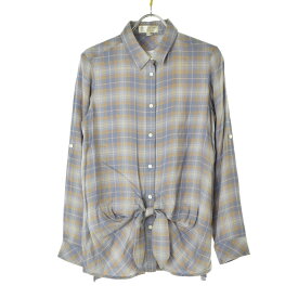 【中古】B:MING LIFE STORE by BEAMS / ビーミングライフストアバイビームスリボンチェック長袖シャツ【cacgadah-l】
