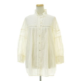 【中古】etre relie / エトレリーシワ加工ブラウス七分袖ブラウス【cacfbaah-l】