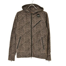 【中古】HURLEY / ハーレーレオパードジップアップスウェットパーカー【cacgadbg-m】