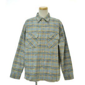 【中古】BOTT / ボット24AW Quilted Flannel Shirt長袖シャツ【cacfbccj-m】