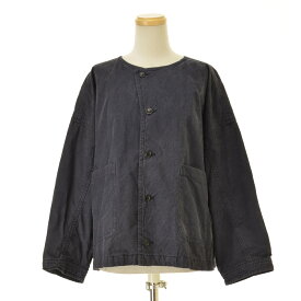 【中古】nest Robe / ネストローブ01191-1085-1 スーピマコットンビッグブルゾンコットンジャケット【cacgabcg-l】
