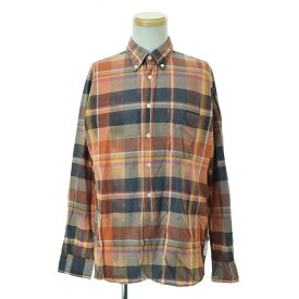 【中古】ENGINEERED GARMENTS / エンジニアードガーメンツ19th マドラスチェック柄ボタンダウン長袖シャツ【cacgabad-m】