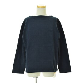 【中古】BEAMS × Leminor / ビームス × ルミノア別注 14ゲージ コットン ボートネック カットソー長袖Tシャツ【cacfaiae-m】