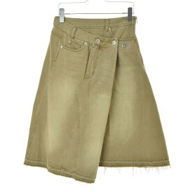【中古】MAISON SPECIAL / メゾンスペシャル21252515706 Asymmetry Denim Skirt アシンメトリーロングデニムスカート【cacgahbf-l】