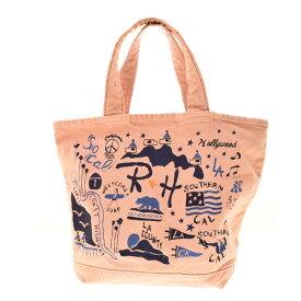【中古】LORINZA × Ron Herman / ロリンザ × ロンハーマンCruise 別注 刺繍キャンバストートバッグ【cacgadbi-z】
